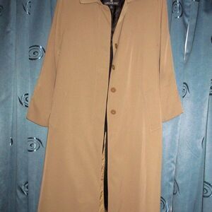 London Fog Women's Tan Trench Coat